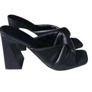Open edit Saydee Heeled Mules in black
